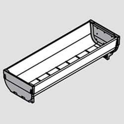 Orgaline Tray Triple 3.5 inch x 10-3/8"