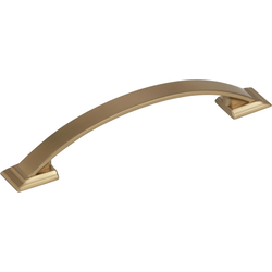 Candler 5-1/16 Inch Center to Center Golden Champagne Cabinet Pull (Handle)