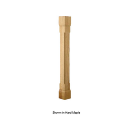 Metro Island Column Unfinished Paint Grade