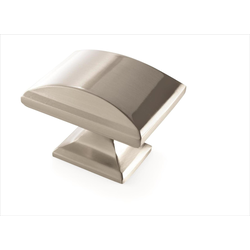 Candler 1-1/2 Inch Length Satin Nickel Cabinet Knob