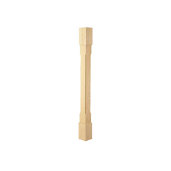 Metro Petite Bar Column Unfinished Hard Maple