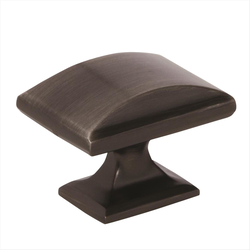 Candler 1-1/2 Inch Diameter Gunmetal Cabinet Knob