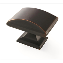 Candler 1-1/2 Inch Length Oil Rubbed Bronze Cabinet Knob