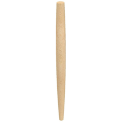 2.625 Inch Diameter x 34.5 Inch Height Danish Modern Vanity Column, Red Oak